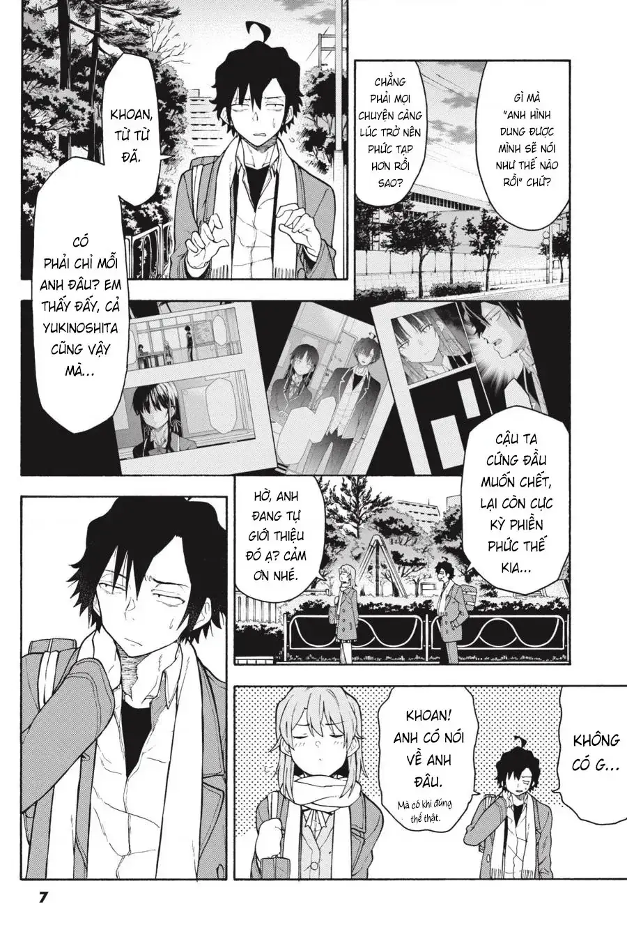 Chuyện Tình Thanh Xuân Bi Hài Của Tôi Quả Nhiên Là Sai Lầm @Comic Chapter 97 - Trang 6
