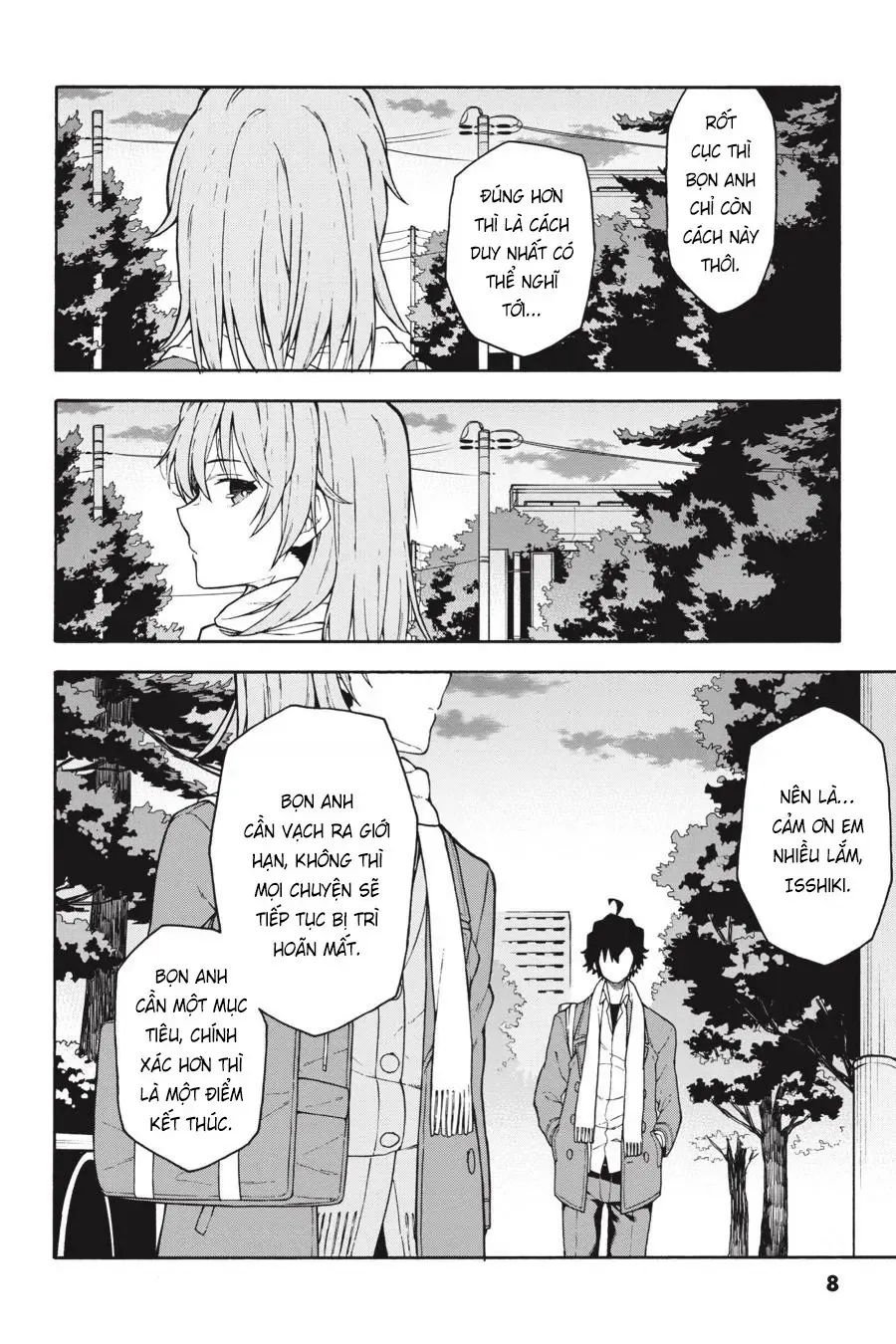 Chuyện Tình Thanh Xuân Bi Hài Của Tôi Quả Nhiên Là Sai Lầm @Comic Chapter 97 - Trang 7