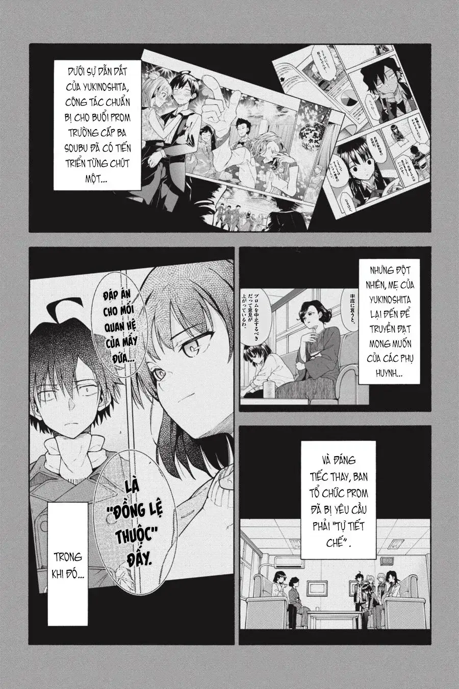 Chuyện Tình Thanh Xuân Bi Hài Của Tôi Quả Nhiên Là Sai Lầm @Comic Chapter 98 - Trang 3