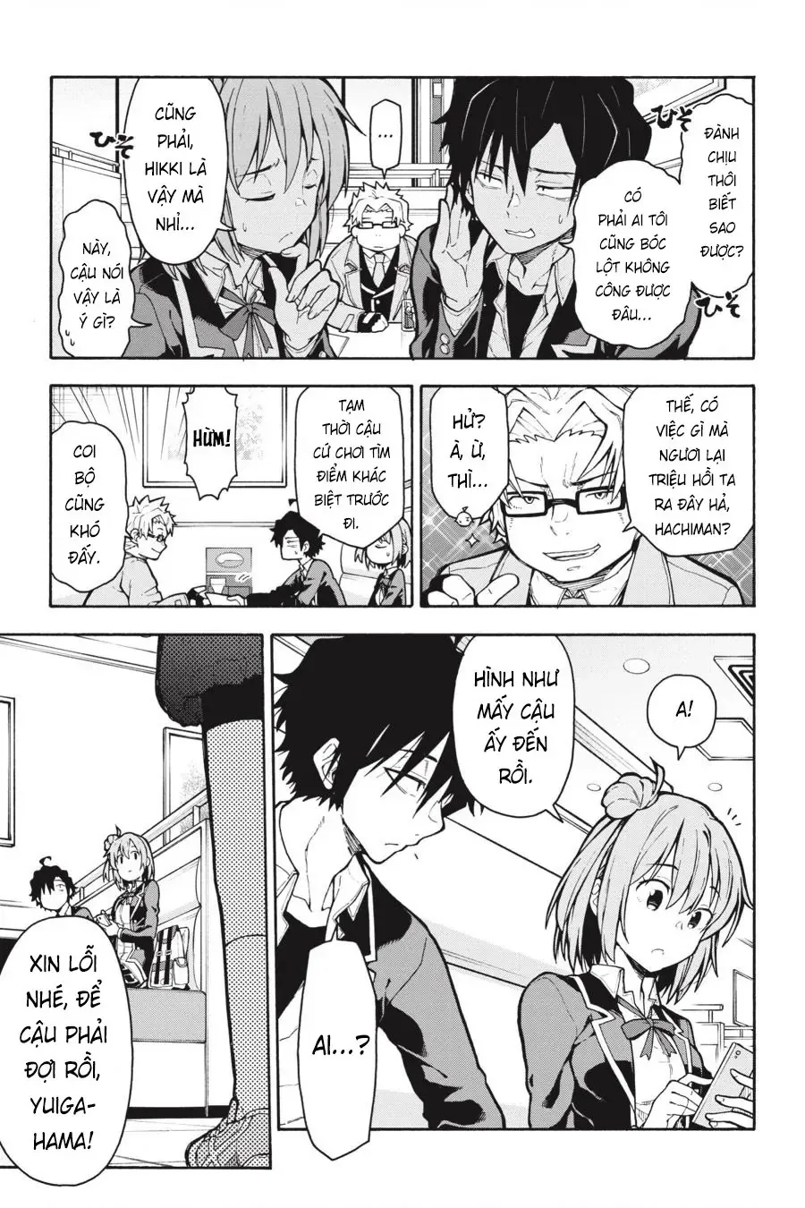 Chuyện Tình Thanh Xuân Bi Hài Của Tôi Quả Nhiên Là Sai Lầm @Comic Chapter 98 - Trang 6