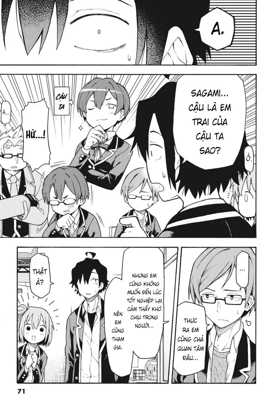 Chuyện Tình Thanh Xuân Bi Hài Của Tôi Quả Nhiên Là Sai Lầm @Comic Chapter 99 - Trang 16