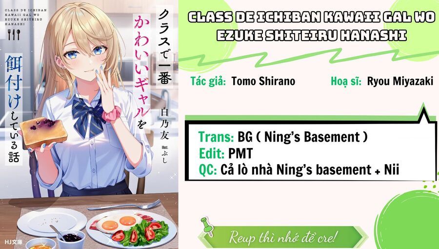 Class De Ichiban Kawaii Gal Wo Ezuke Shiteiru Hanashi Chapter 2 - Trang 2