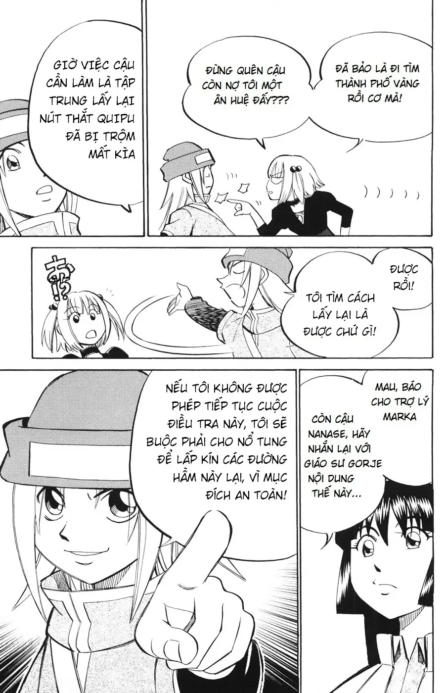 C.m.b -  (Hồ Sơ Vụ Án Của Bảo Tàng Shinra) Chapter 20 - Trang 8