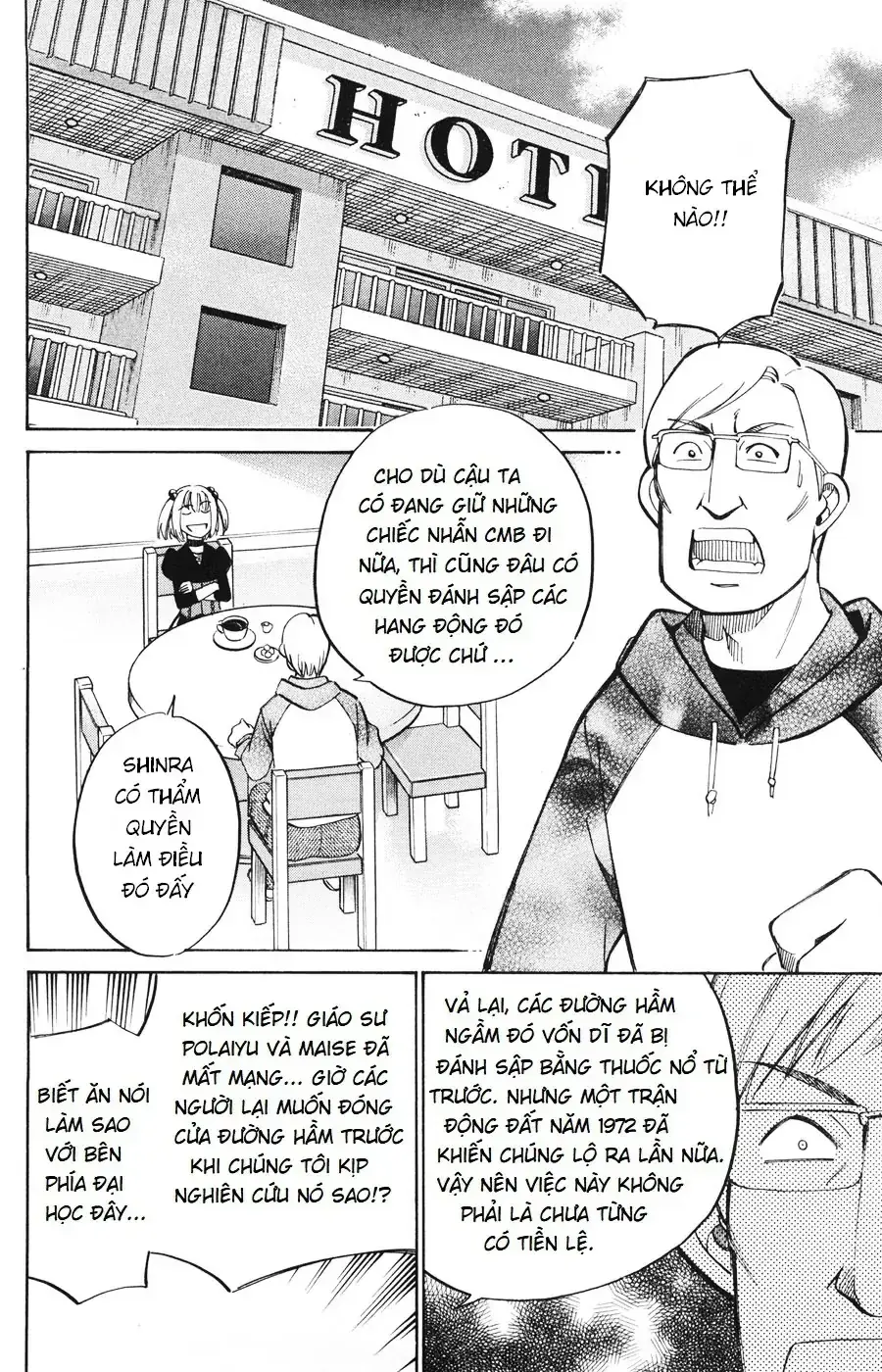 C.m.b -  (Hồ Sơ Vụ Án Của Bảo Tàng Shinra) Chapter 20 - Trang 9
