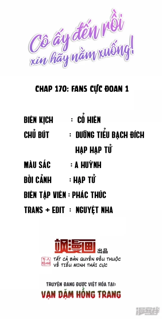 Cô ấy đến rồi, xin hãy nằm xuống! Chapter 170 - Trang 3