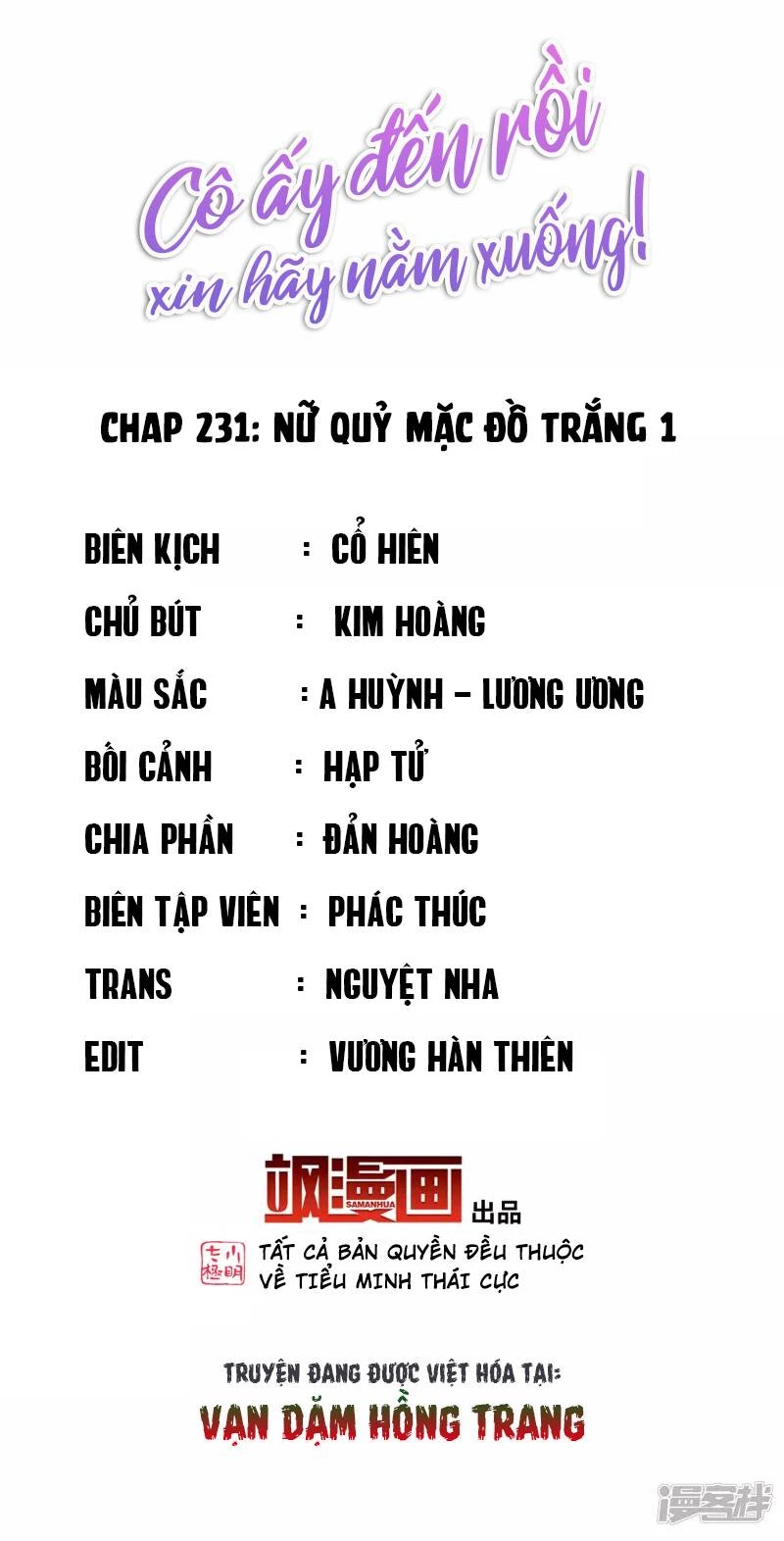 Cô ấy đến rồi, xin hãy nằm xuống! Chapter 231 - Trang 3