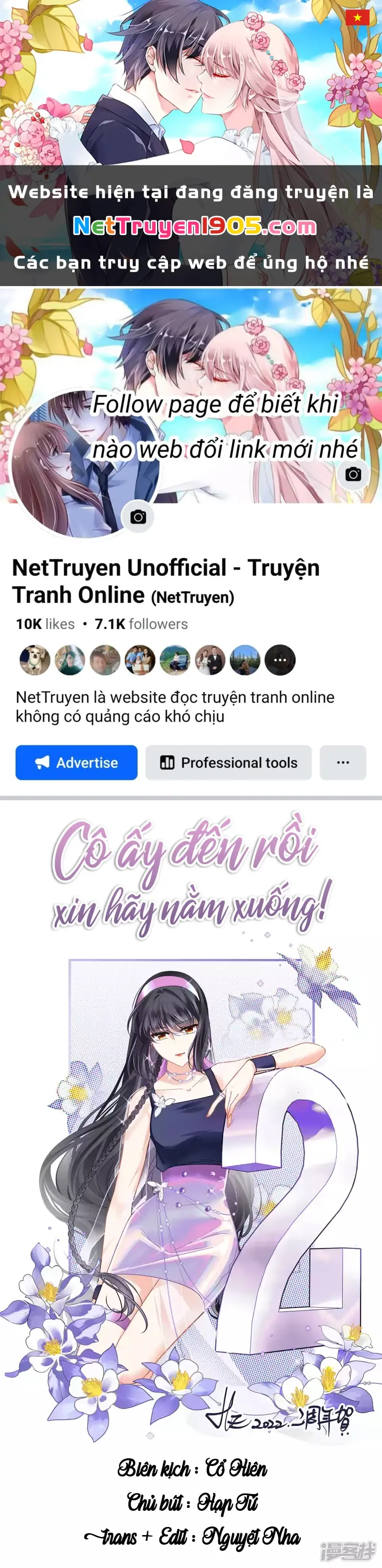 Cô ấy đến rồi, xin hãy nằm xuống! Chapter 245 - Trang 2