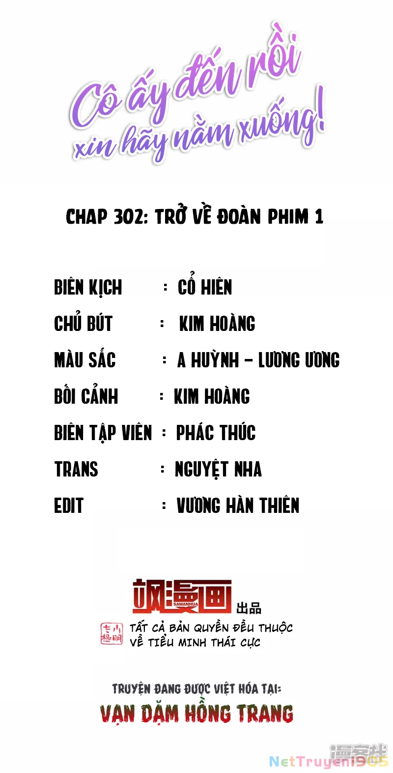 Cô ấy đến rồi, xin hãy nằm xuống! Chapter 302 - Trang 3