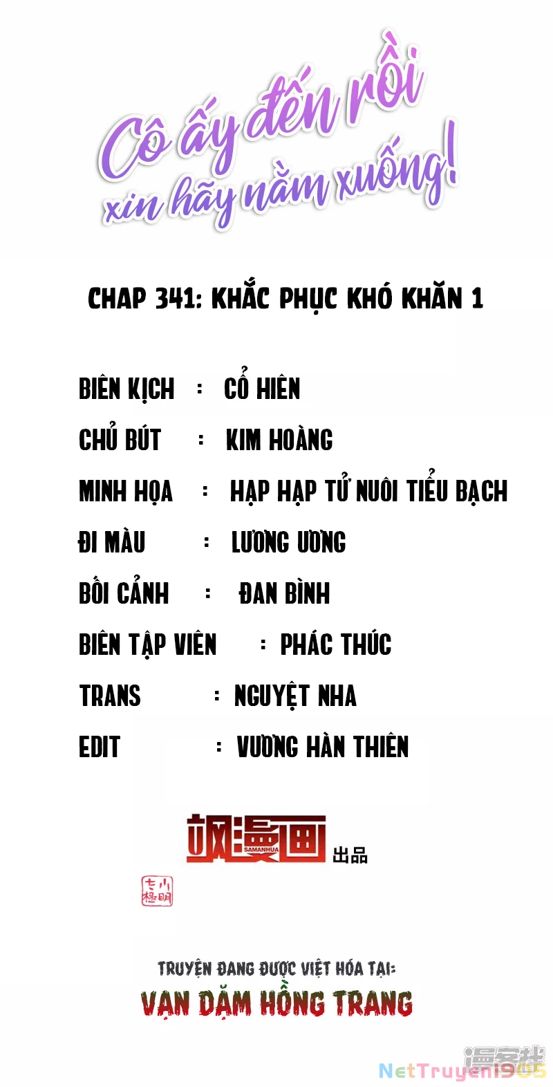 Cô ấy đến rồi, xin hãy nằm xuống! Chapter 341 - Trang 3