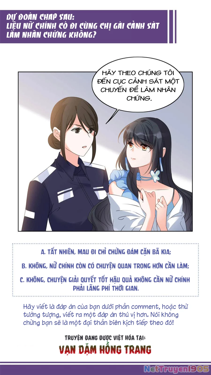 Cô ấy đến rồi, xin hãy nằm xuống! Chapter 62 - Trang 41