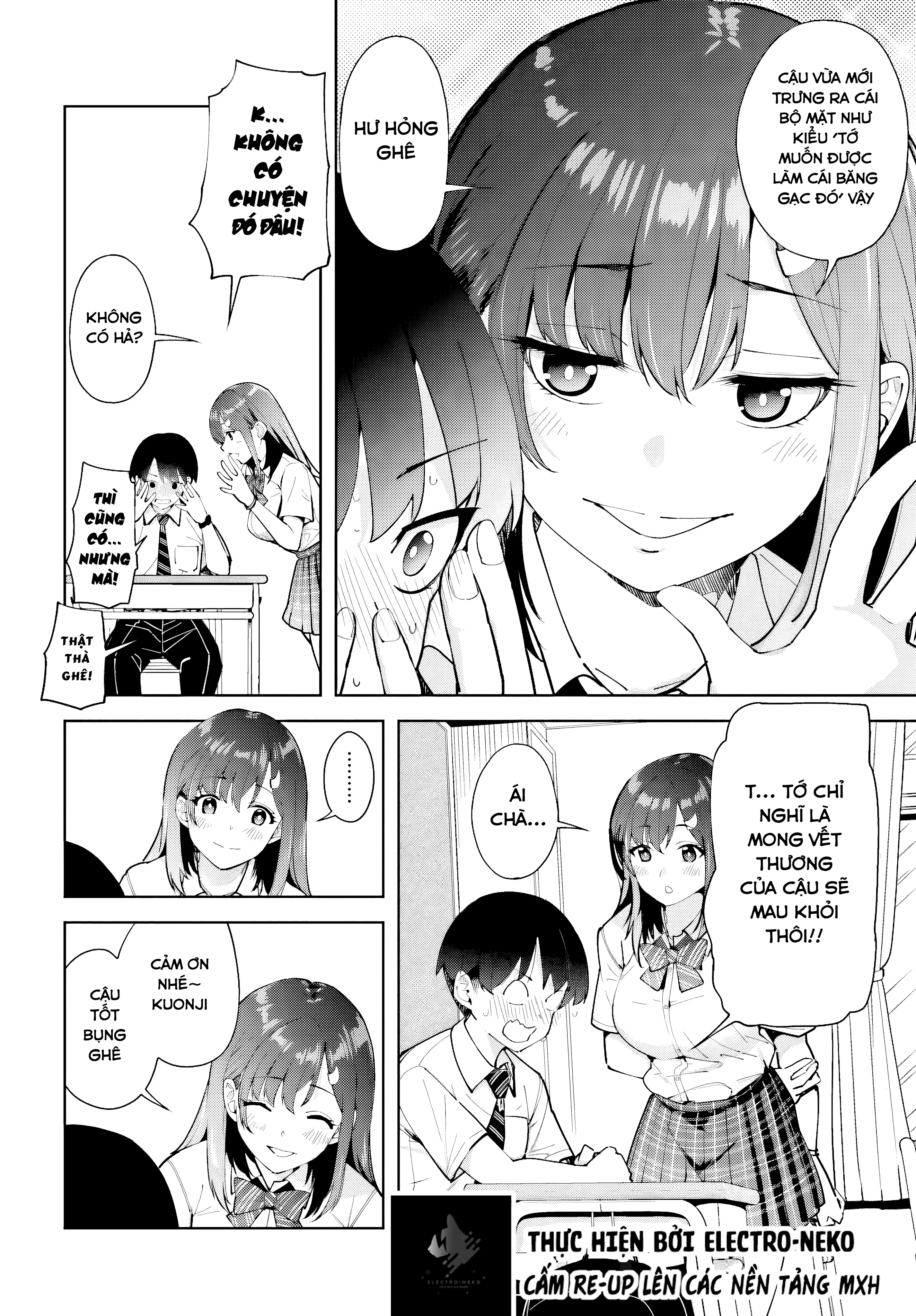 Cô bạn đùi múp bàn bên Chapter 3 - Trang 15