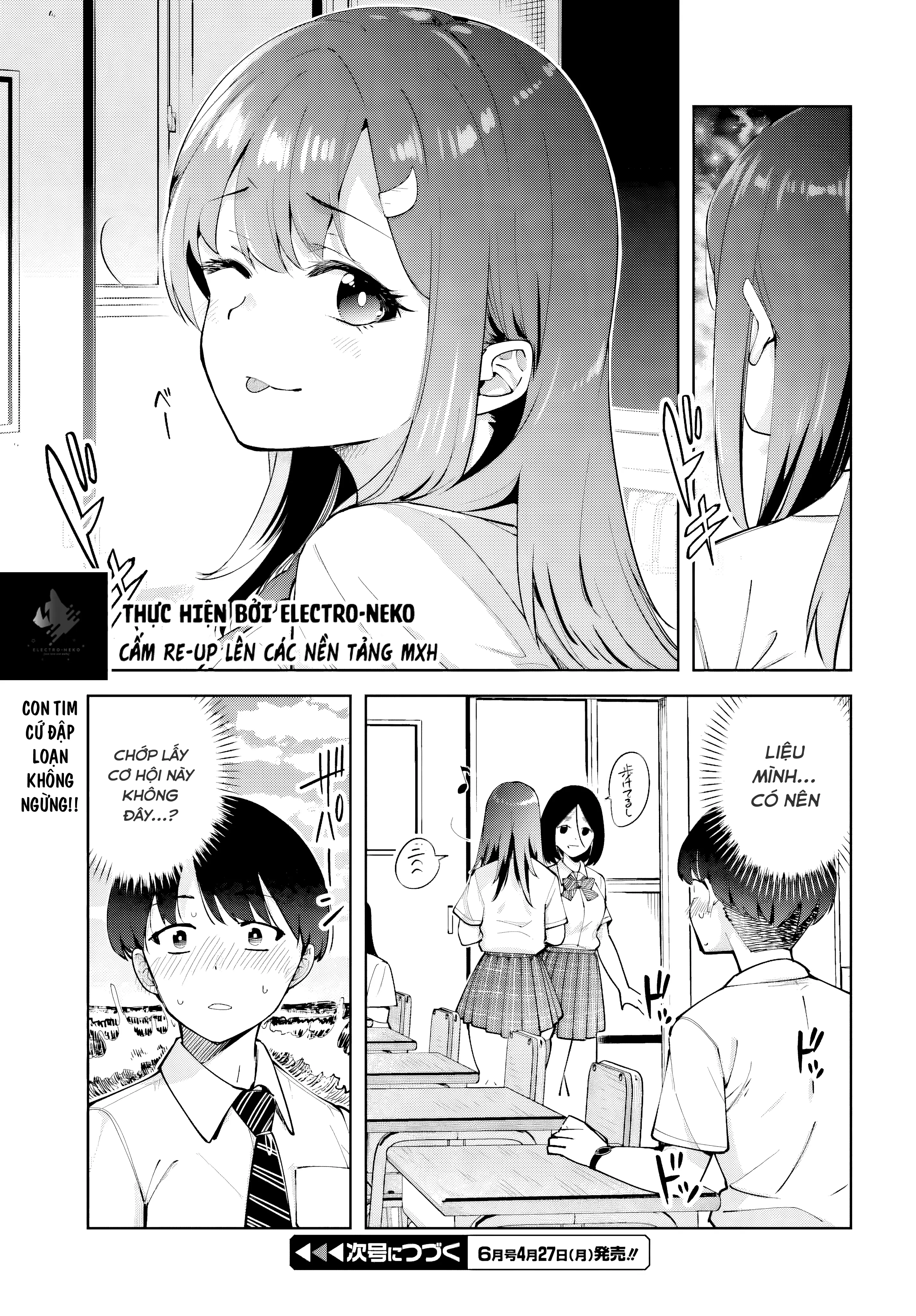 Cô bạn đùi múp bàn bên Chapter 3 - Trang 18