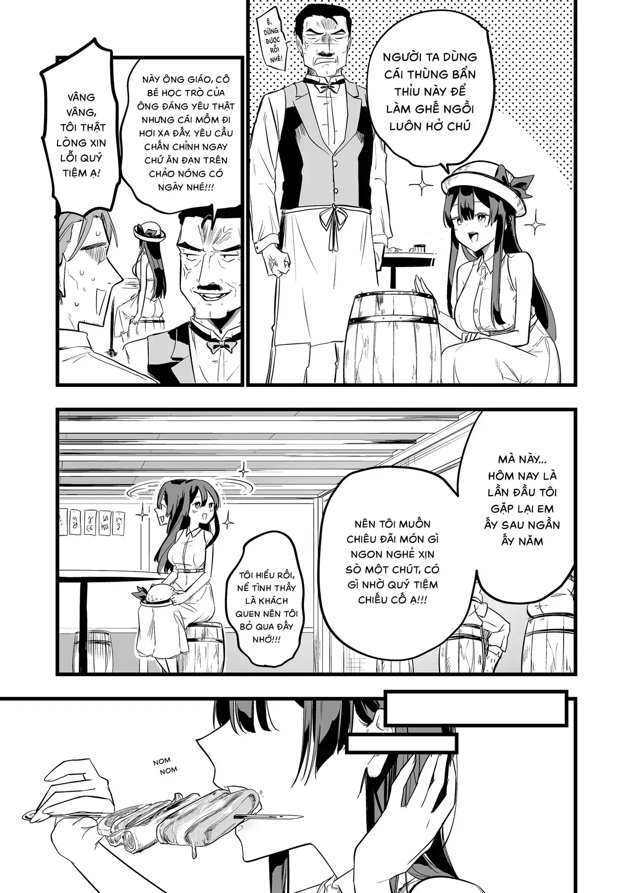Cô Bé Ấy Là Con Quái Vật Tôi Cứu Lấy Năm Xưa Chapter 4 - Trang 7