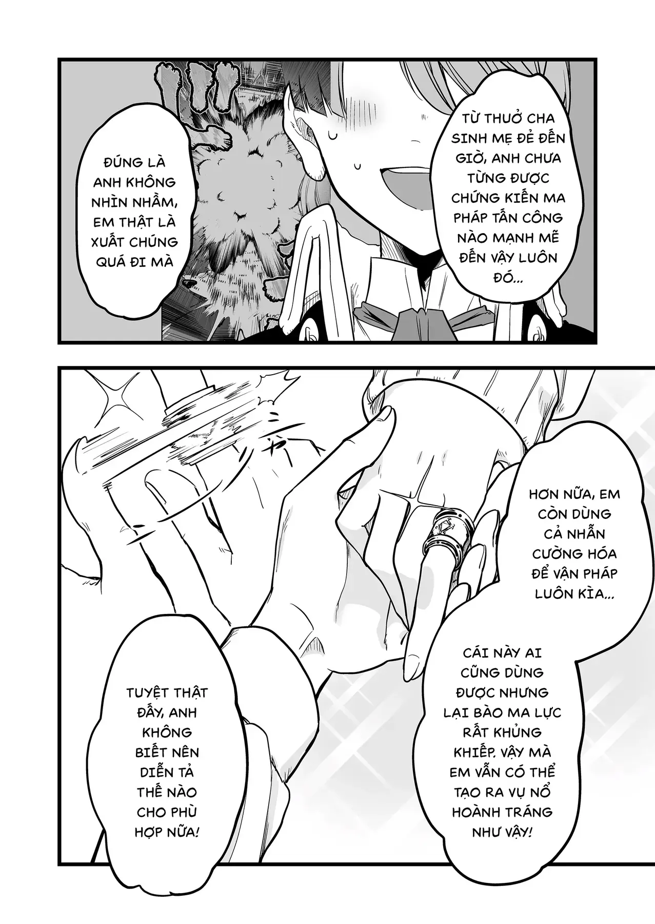 Cô Bé Ấy Là Con Quái Vật Tôi Cứu Lấy Năm Xưa Chapter 9 - Trang 8