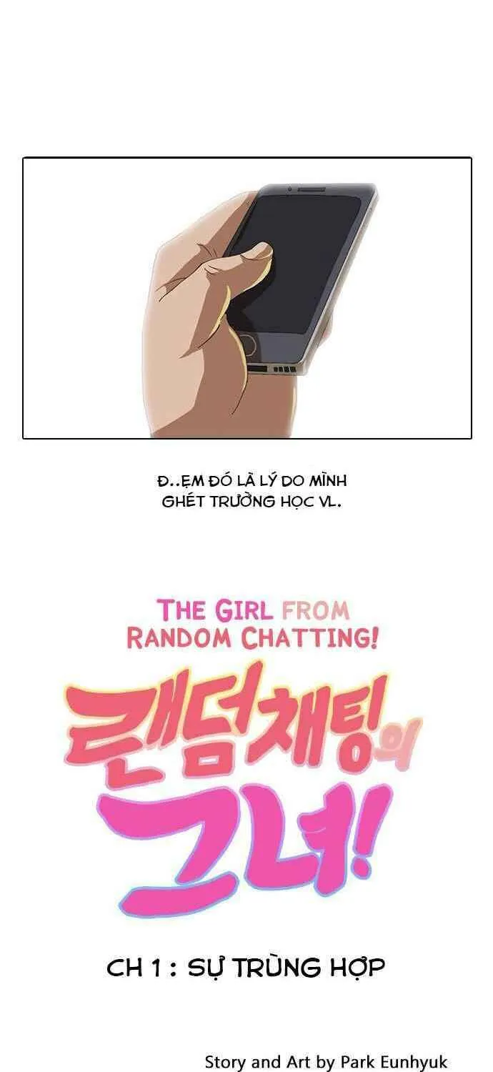 Cô gái đến từ ứng dụng trò chuyện ngẫu nhiên Chapter 1 - Trang 14