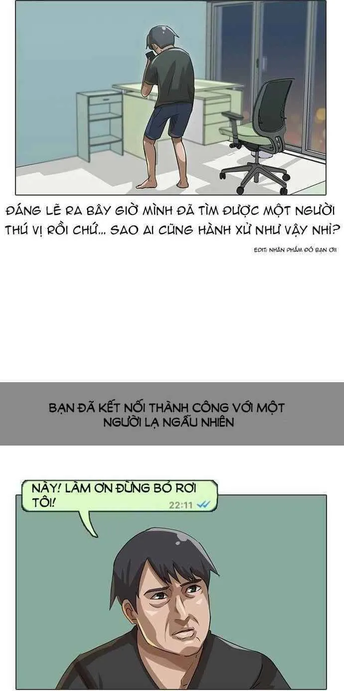 Cô gái đến từ ứng dụng trò chuyện ngẫu nhiên Chapter 14 - Trang 16