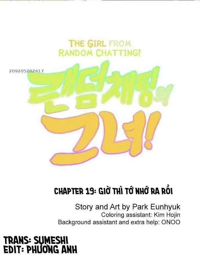 Cô gái đến từ ứng dụng trò chuyện ngẫu nhiên Chapter 19 - Trang 5