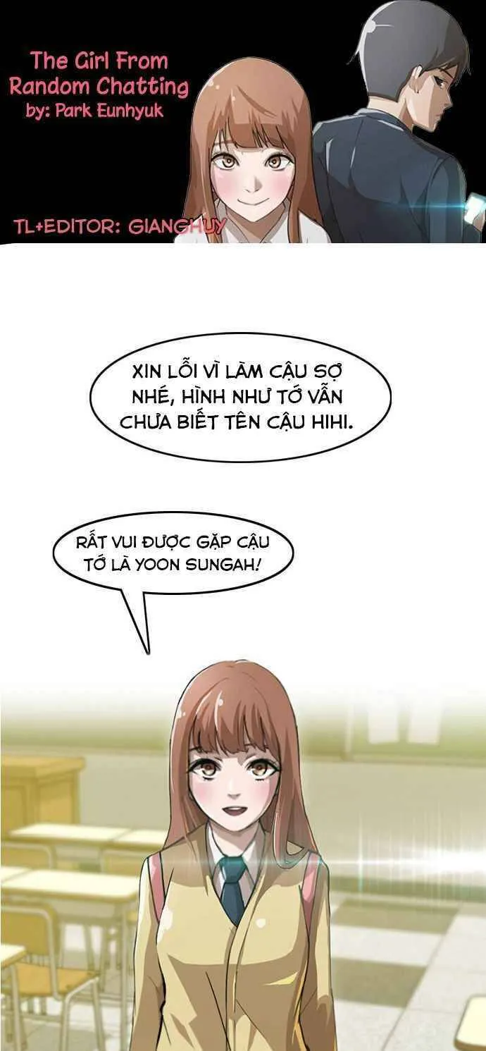 Cô gái đến từ ứng dụng trò chuyện ngẫu nhiên Chapter 2 - Trang 2