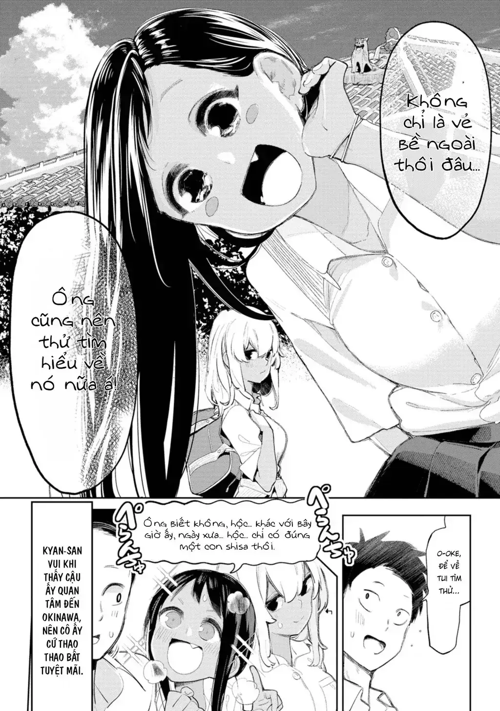 Cô Gái Tôi Yêu Ở Okinawa Nói Tiếng Địa Phương, Mà Tôi Chẳng Hiểu Gì Hết Chapter 10.5 - Trang 9