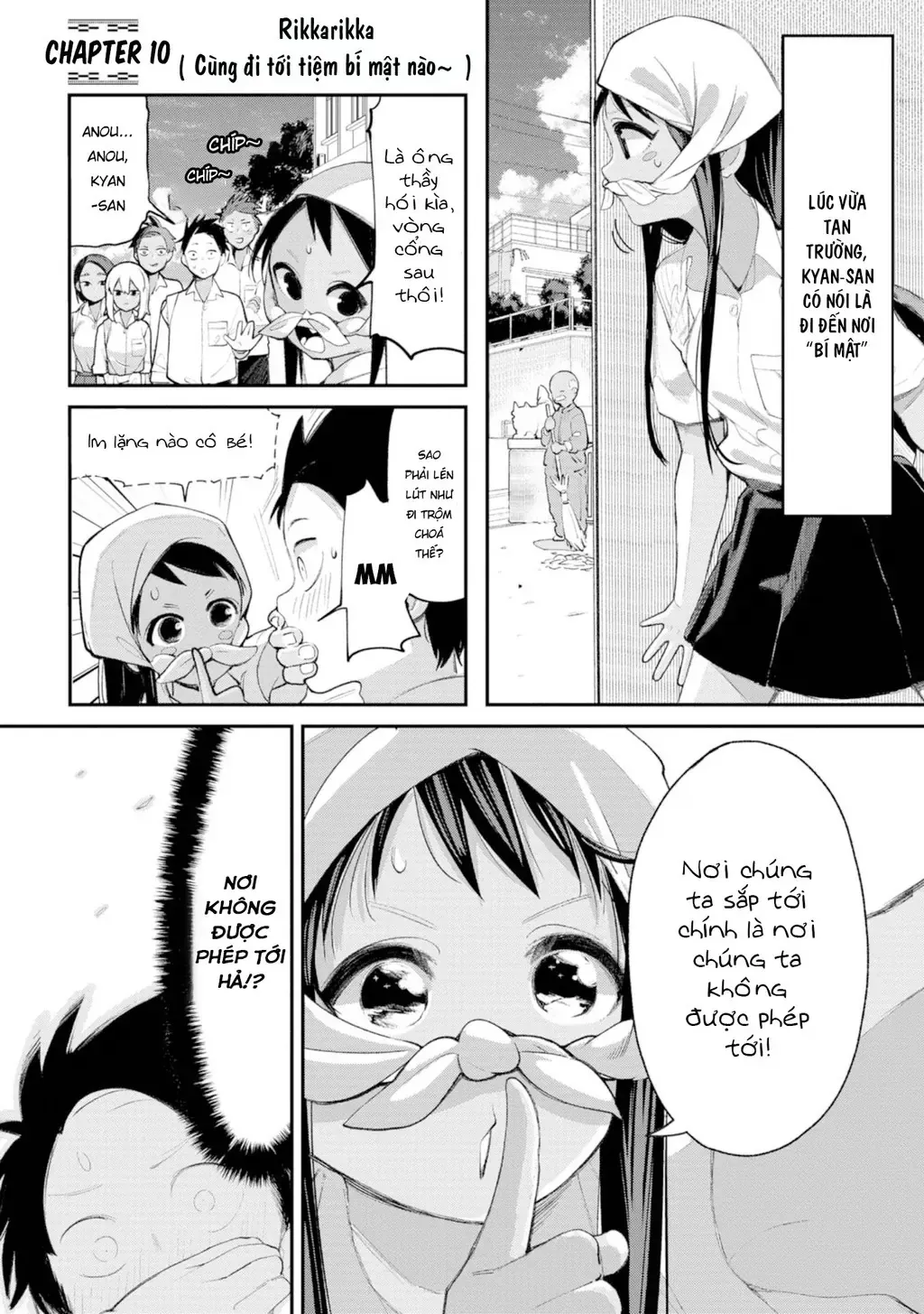 Cô Gái Tôi Yêu Ở Okinawa Nói Tiếng Địa Phương, Mà Tôi Chẳng Hiểu Gì Hết Chapter 10 - Trang 4