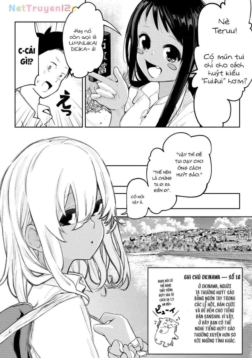 Cô Gái Tôi Yêu Ở Okinawa Nói Tiếng Địa Phương, Mà Tôi Chẳng Hiểu Gì Hết Chapter 13 - Trang 4