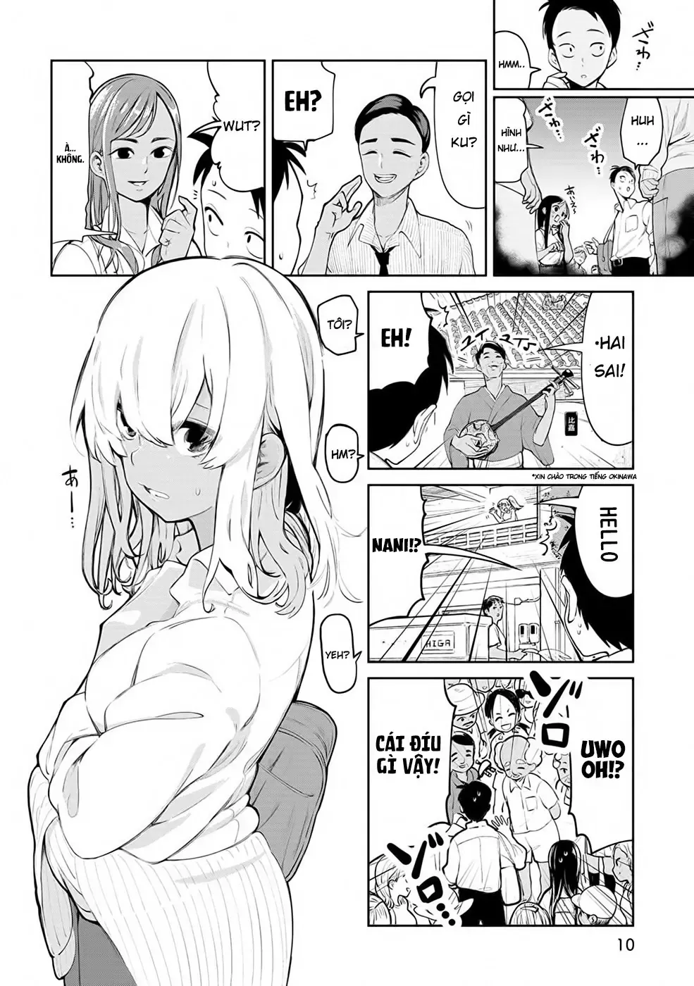 Cô Gái Tôi Yêu Ở Okinawa Nói Tiếng Địa Phương, Mà Tôi Chẳng Hiểu Gì Hết Chapter 2 - Trang 5