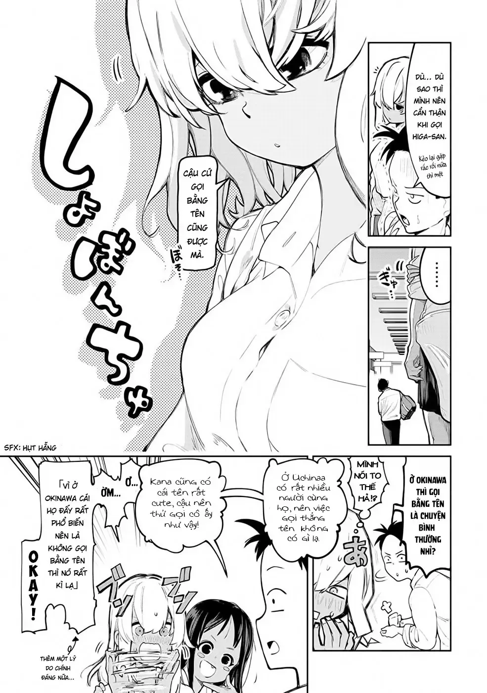Cô Gái Tôi Yêu Ở Okinawa Nói Tiếng Địa Phương, Mà Tôi Chẳng Hiểu Gì Hết Chapter 2 - Trang 8