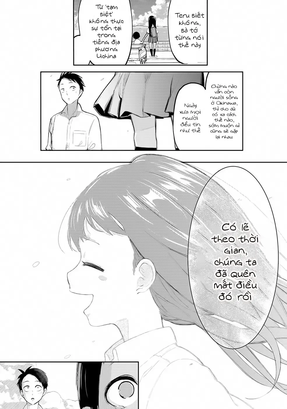 Cô Gái Tôi Yêu Ở Okinawa Nói Tiếng Địa Phương, Mà Tôi Chẳng Hiểu Gì Hết Chapter 3 - Trang 8