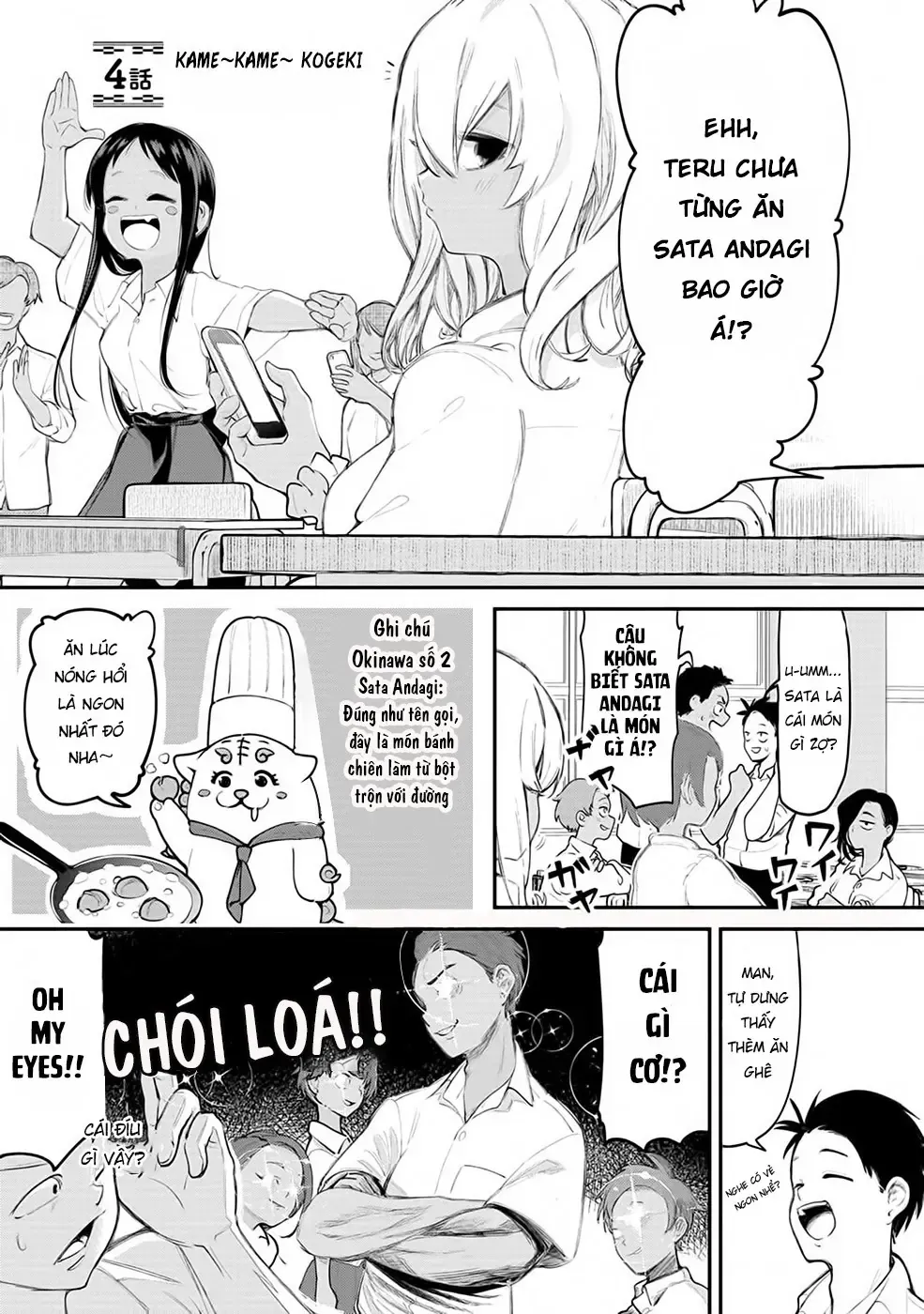 Cô Gái Tôi Yêu Ở Okinawa Nói Tiếng Địa Phương, Mà Tôi Chẳng Hiểu Gì Hết Chapter 4 - Trang 4