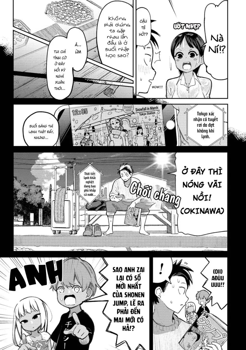 Cô Gái Tôi Yêu Ở Okinawa Nói Tiếng Địa Phương, Mà Tôi Chẳng Hiểu Gì Hết Chapter 8 - Trang 6
