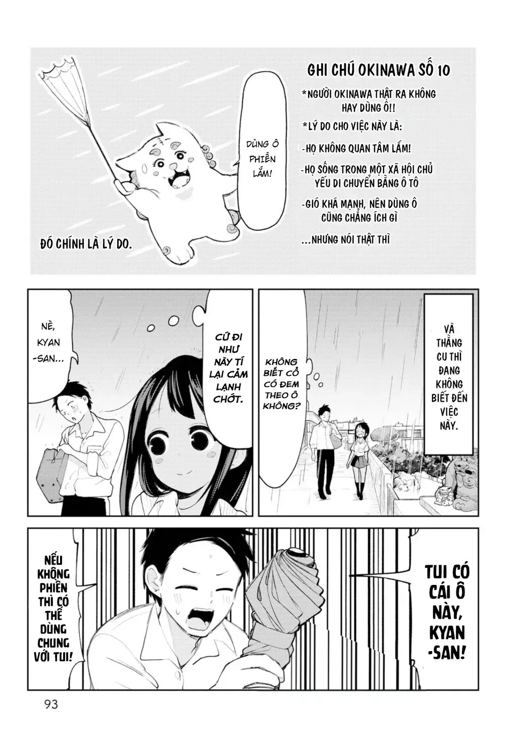 Cô Gái Tôi Yêu Ở Okinawa Nói Tiếng Địa Phương, Mà Tôi Chẳng Hiểu Gì Hết Chapter 9 - Trang 10