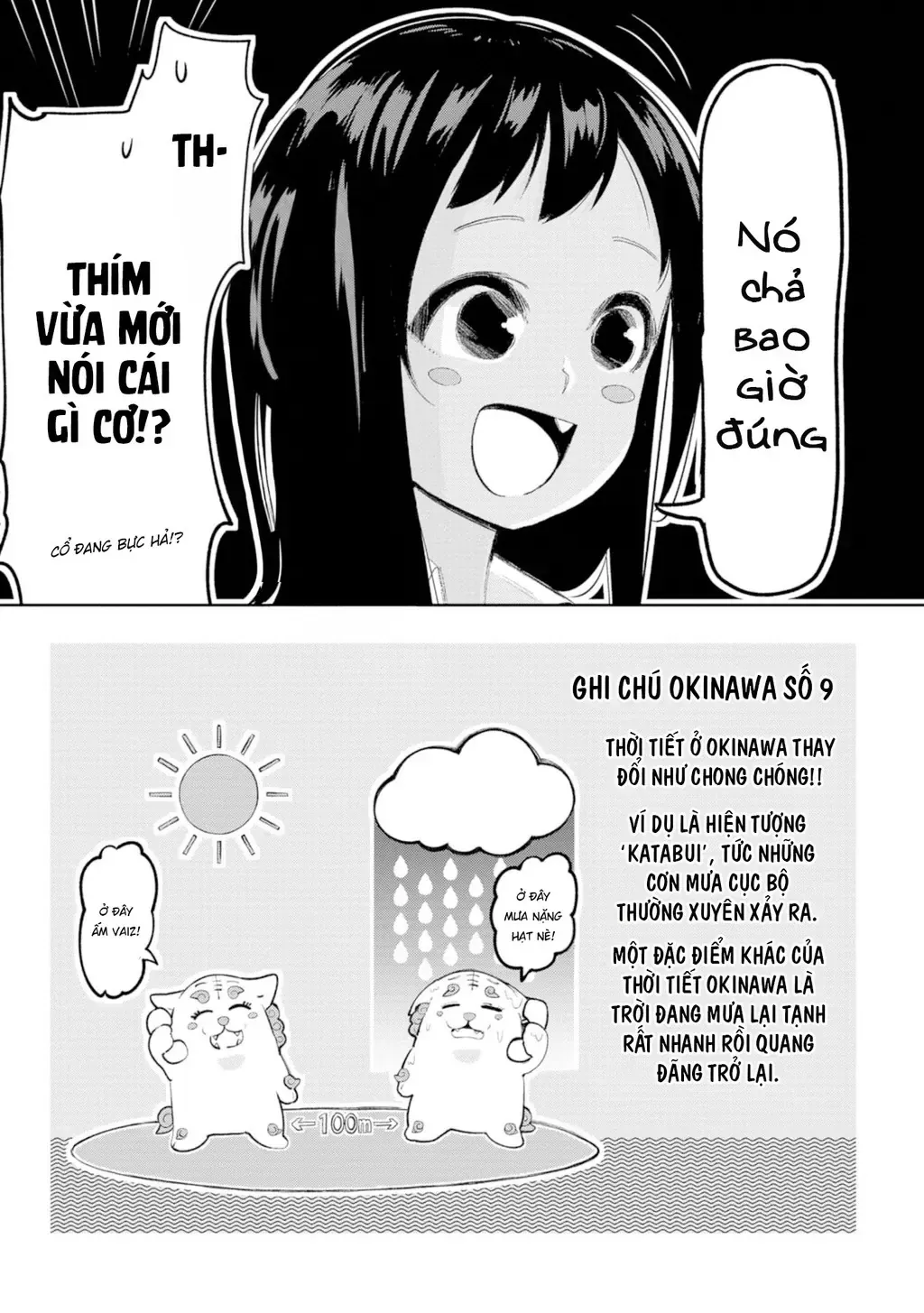 Cô Gái Tôi Yêu Ở Okinawa Nói Tiếng Địa Phương, Mà Tôi Chẳng Hiểu Gì Hết Chapter 9 - Trang 6