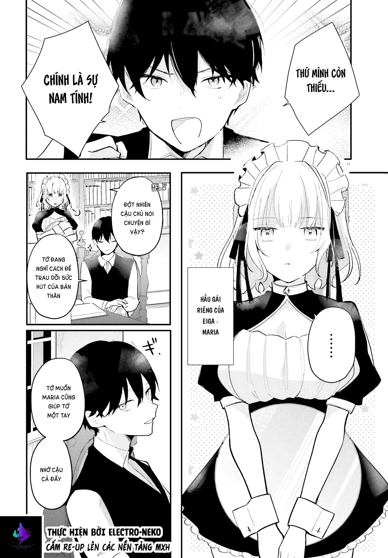 Cô Hầu Gái Nhà Tôi Giống Với Cô Bạn Mà Tôi Thích Trong Lớp Chapter 1 - Trang 16