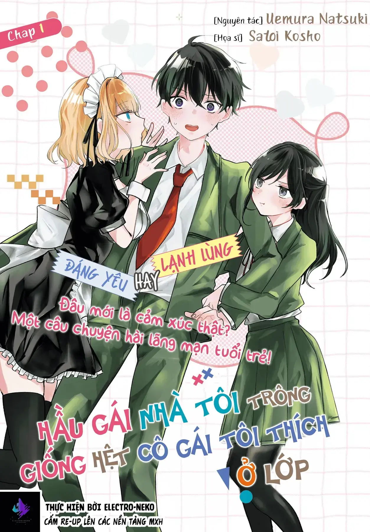 Cô Hầu Gái Nhà Tôi Giống Với Cô Bạn Mà Tôi Thích Trong Lớp Chapter 1 - Trang 8