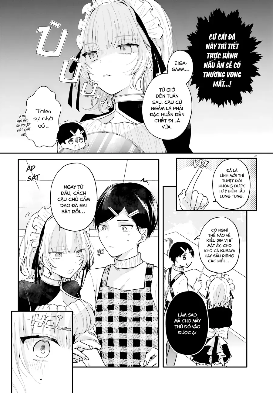 Cô Hầu Gái Nhà Tôi Giống Với Cô Bạn Mà Tôi Thích Trong Lớp Chapter 2 - Trang 10