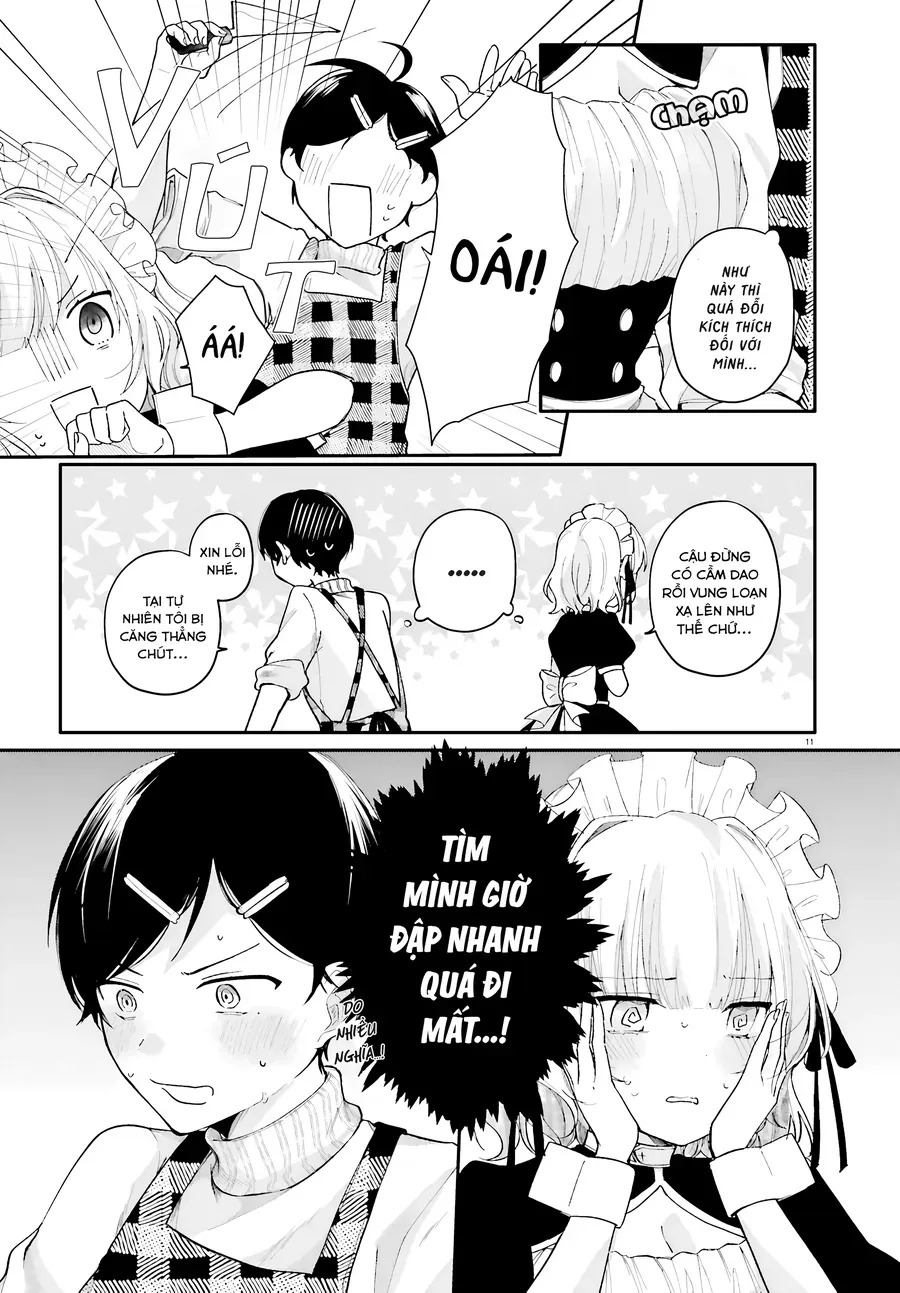 Cô Hầu Gái Nhà Tôi Giống Với Cô Bạn Mà Tôi Thích Trong Lớp Chapter 2 - Trang 12