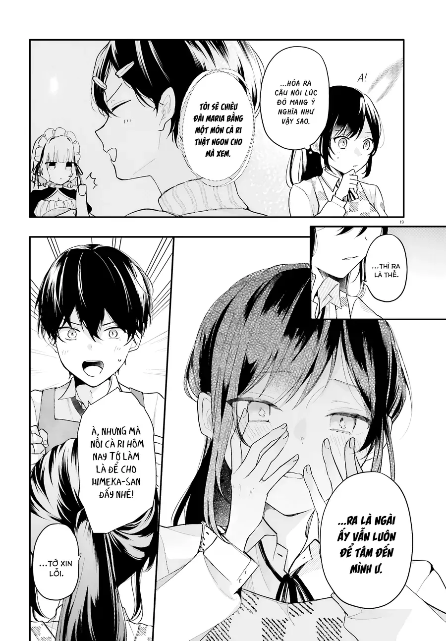 Cô Hầu Gái Nhà Tôi Giống Với Cô Bạn Mà Tôi Thích Trong Lớp Chapter 2 - Trang 20