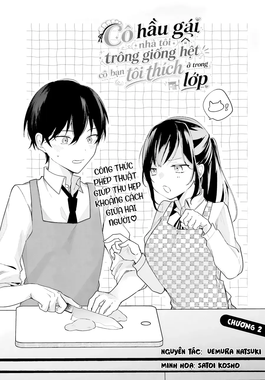 Cô Hầu Gái Nhà Tôi Giống Với Cô Bạn Mà Tôi Thích Trong Lớp Chapter 2 - Trang 3