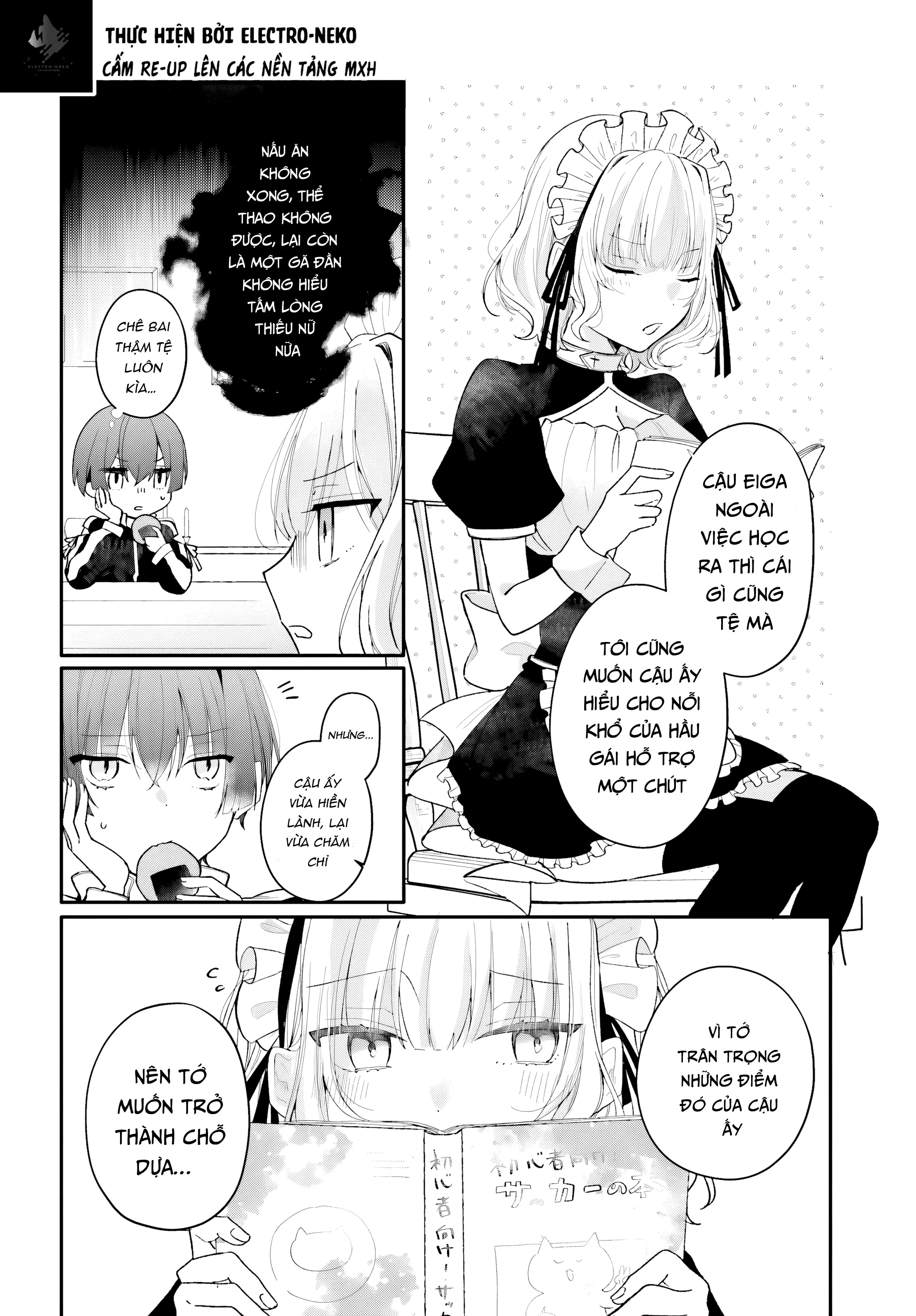 Cô hầu gái nhà tôi trông giống hệt cô bạn tôi thích ở trong lớp Chapter 4 - Trang 18