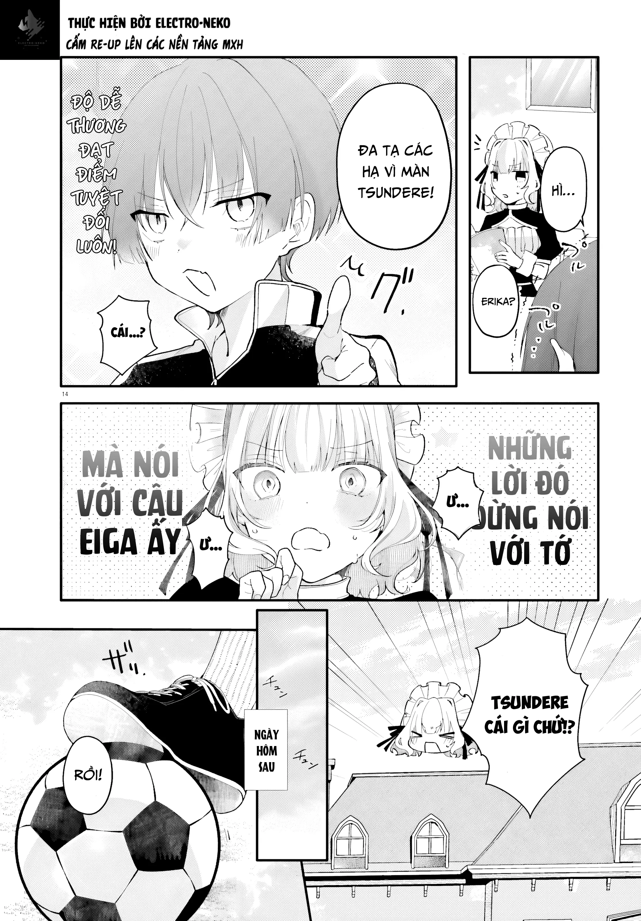 Cô hầu gái nhà tôi trông giống hệt cô bạn tôi thích ở trong lớp Chapter 4 - Trang 19