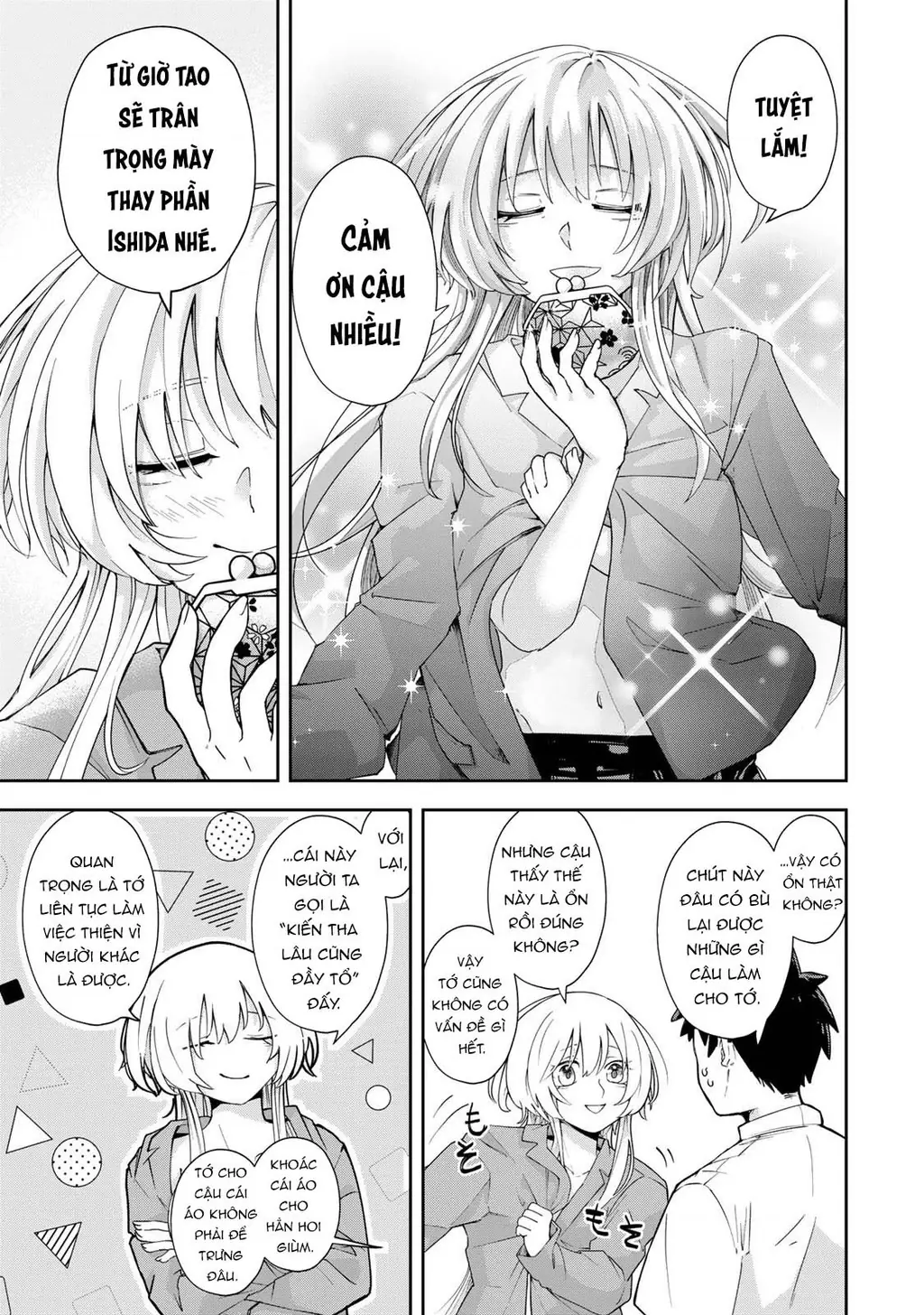 Cô nàng Athena luôn mong được đáp lễ Chapter 1 - Trang 28
