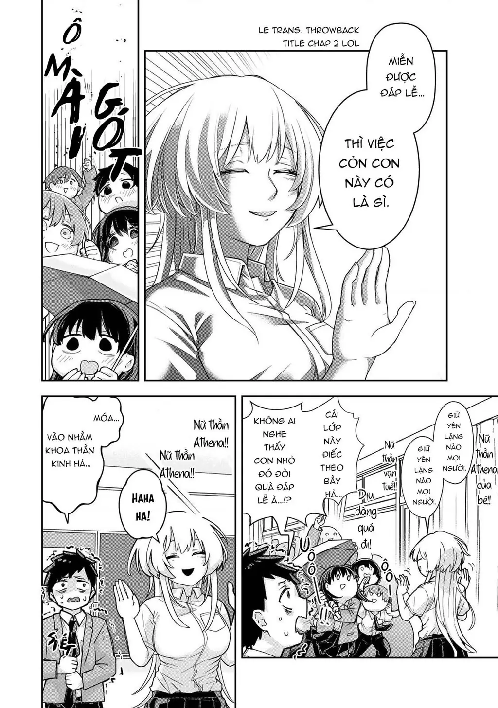 Cô nàng Athena luôn mong được đáp lễ Chapter 2 - Trang 16
