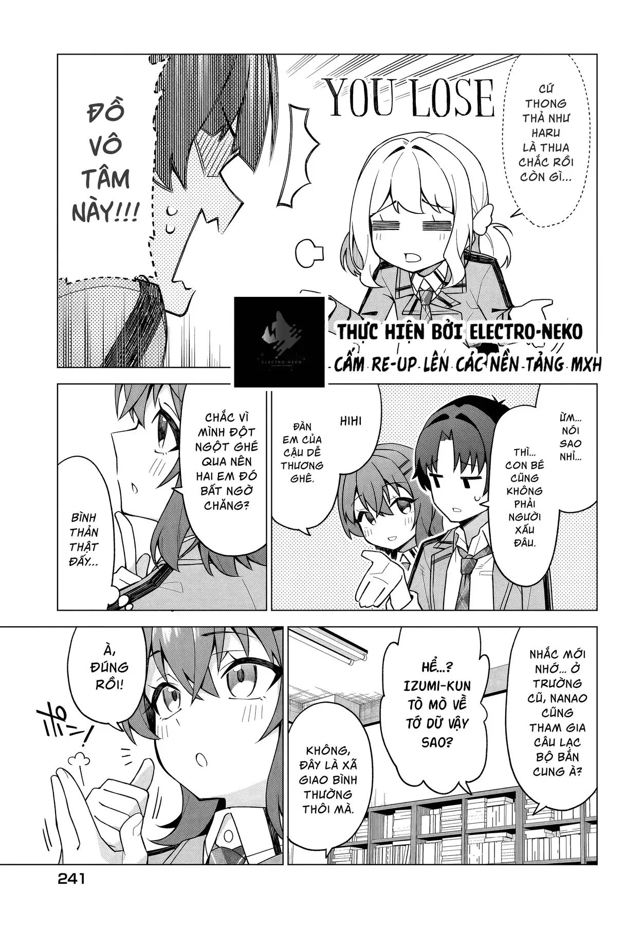 Cô Nàng Có Thể Đàng Hoàng Thú Nhận Tình Cảm Là Bất Khả Chiến Bại!!! Chapter 4 - Trang 12