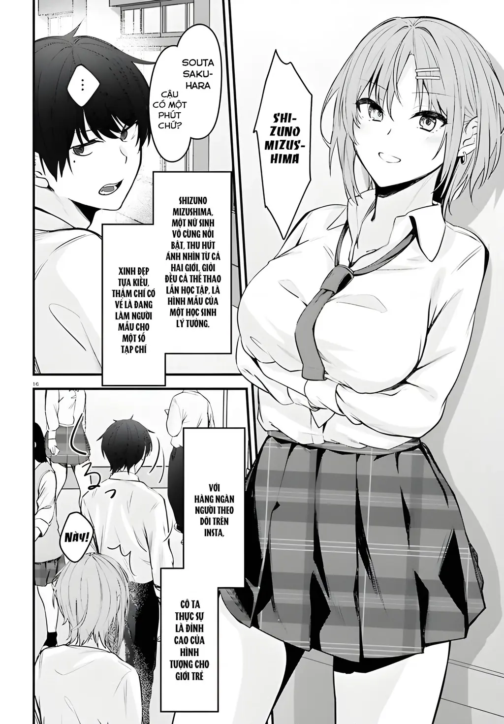 Cô nàng đẹp mã mà bạn gái tôi thích đang nhắm tới tôi Chapter 1 - Trang 15