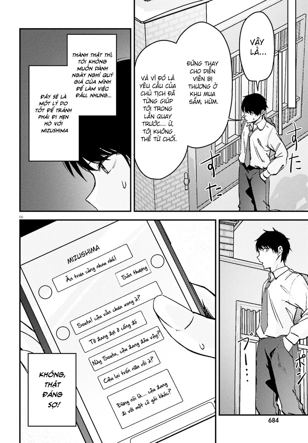 Cô nàng đẹp mã mà bạn gái tôi thích đang nhắm tới tôi Chapter 10 - Trang 7