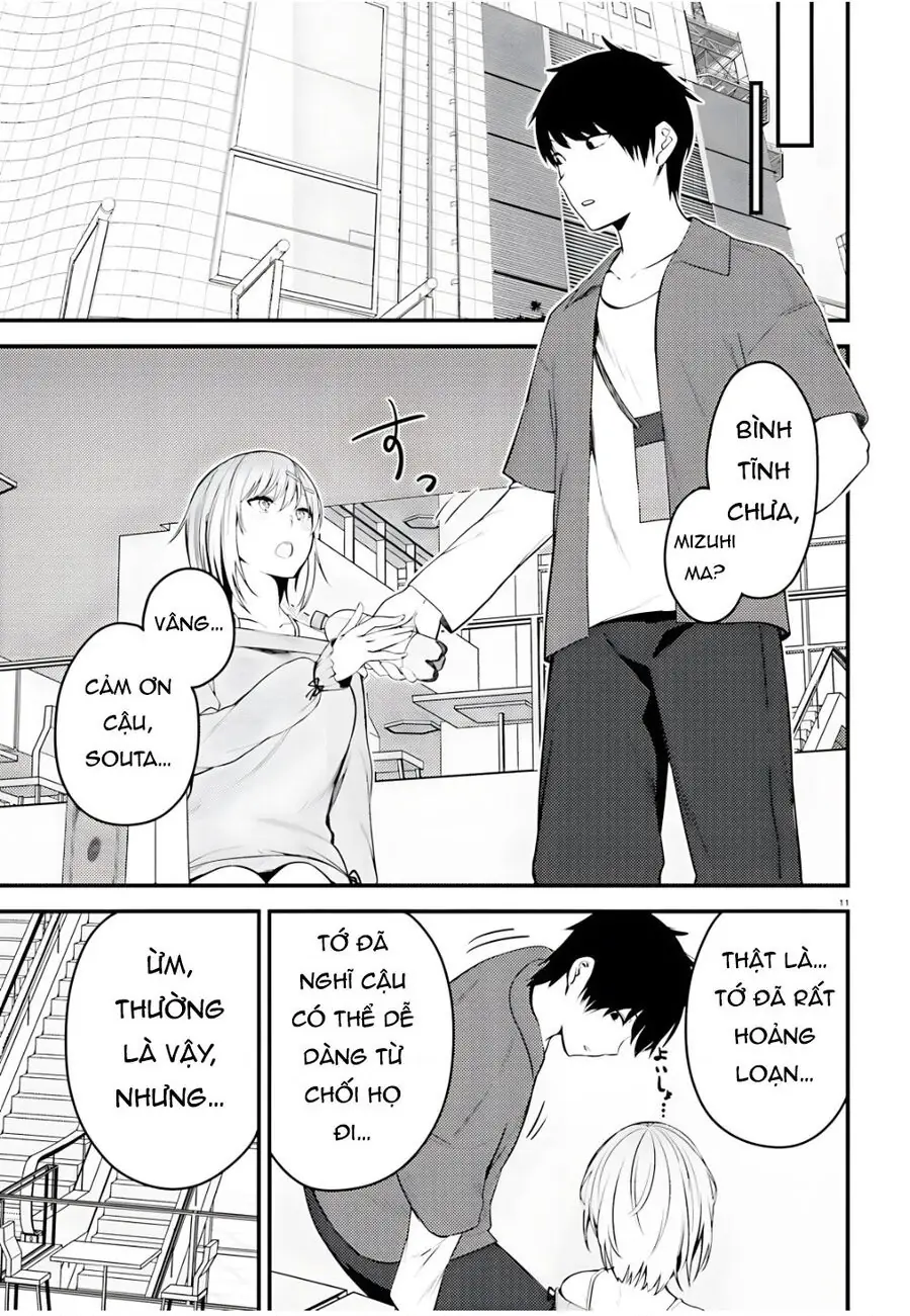Cô nàng đẹp mã mà bạn gái tôi thích đang nhắm tới tôi Chapter 3 - Trang 12