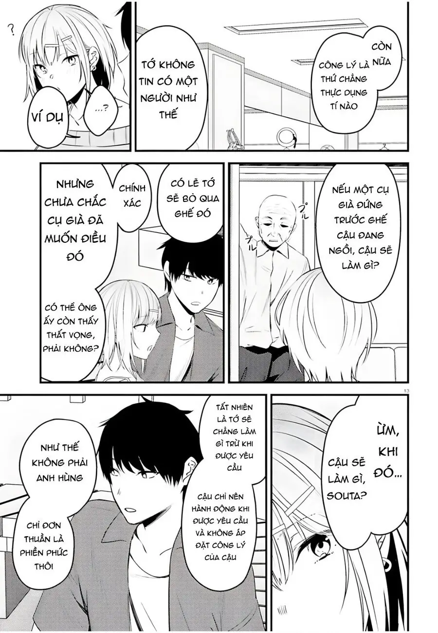 Cô nàng đẹp mã mà bạn gái tôi thích đang nhắm tới tôi Chapter 3 - Trang 14