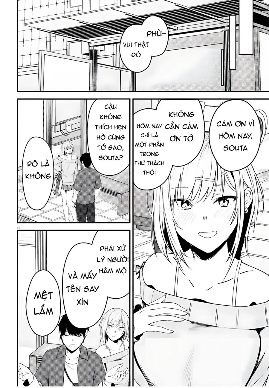 Cô nàng đẹp mã mà bạn gái tôi thích đang nhắm tới tôi Chapter 3 - Trang 19