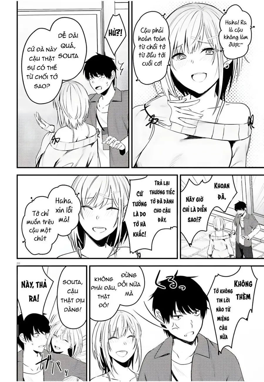 Cô nàng đẹp mã mà bạn gái tôi thích đang nhắm tới tôi Chapter 3 - Trang 21