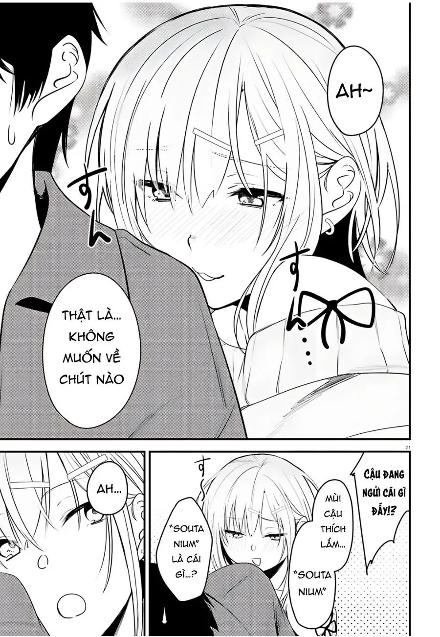 Cô nàng đẹp mã mà bạn gái tôi thích đang nhắm tới tôi Chapter 3 - Trang 22